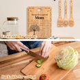 thumbnail image 4 of Mom Gifts Bamboo Cutting Board Set, Engraved Recipe for a Special Mom Kitchen Gift with Spoon Spatula Ladle, Unique Birthday Mothers Day Gift Idea for Mom Home Decor, 4 of 6