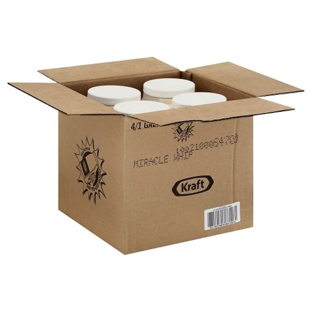 Kraft Miracle Whip Original Dressing, 1 Gallon -- 4 per Case.