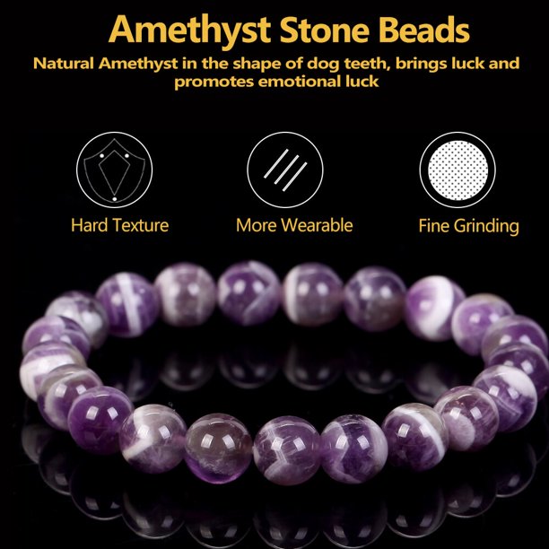 Pulsera de piedra natural, amatistas, turquesas, turmalinas, cuentas de aguamarina, regalo de joyería para hombres, protección magnética de la salud para mujeres Tan Jianjun unisex