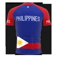 thumbnail image 2 of Philippines Full Zipper Bike Short Sleeve Cycling Jersey  for Men - Size L, 2 of 3