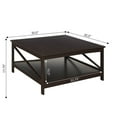 thumbnail image 5 of Convenience Concepts Oxford 36" Square Coffee Table, Espresso, 5 of 5