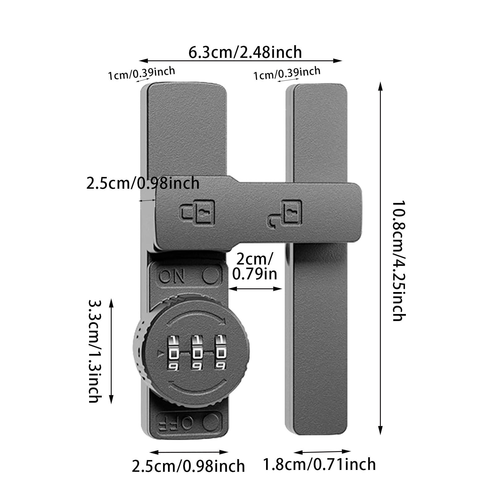 Digital Combination Cabinet Lock with Smart Security System for Household Kitchen Workplace Dormitory and Bedroom Storage
