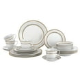 thumbnail image 1 of Lorren Home Trends Amelia Dinner Set Gold, 1 of 5