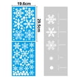 thumbnail image 2 of Pegatinas de decoración de ventanas de copos de nieve blancos, suministros de Año Nuevo decorados para fiestas temáticas congeladas de Navidad, 2 of 7