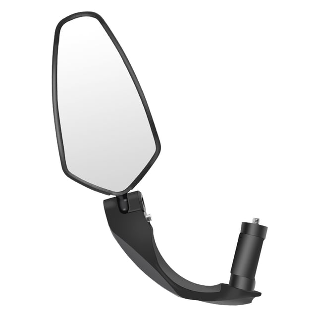 WEST BIKING Adjustable 360° Wide-Angle Bike Rearview Mirror for Mountain Bikes, Foldable Handlebar Mount, Enhanced Safety, Long Version, Single or Pair Options