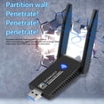 thumbnail image 5 of Adaptador WLAN USB 3.0 Stick 1800Mbps WiFi Banda Dual 5GHz Antena PC Bluetooth DE, 5 of 5