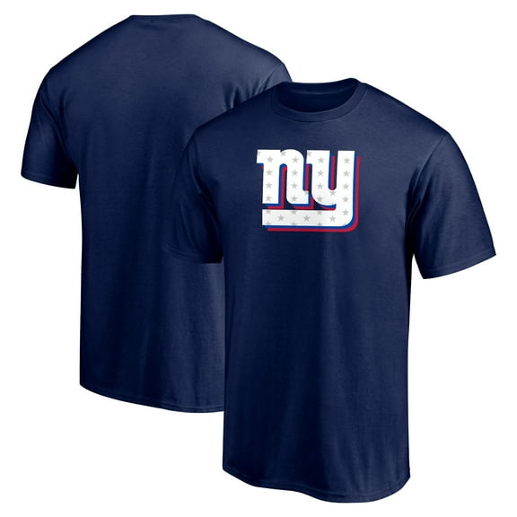 Men's Navy New York Giants Red White and Team T-Shirt