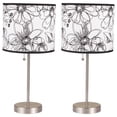 thumbnail image 2 of Milton Green Stars Ruslana Contemporary 18.5-Inch Table Lamp (Set of 2), 2 of 2