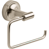 Voisin Open Square Toilet Paper Holder Bath Hardware Accessory in Satin Nickel