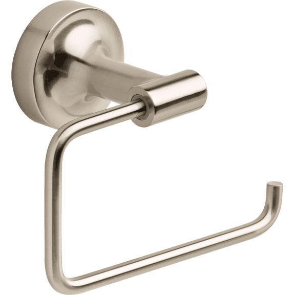 Voisin Open Square Toilet Paper Holder Bath Hardware Accessory in Satin Nickel