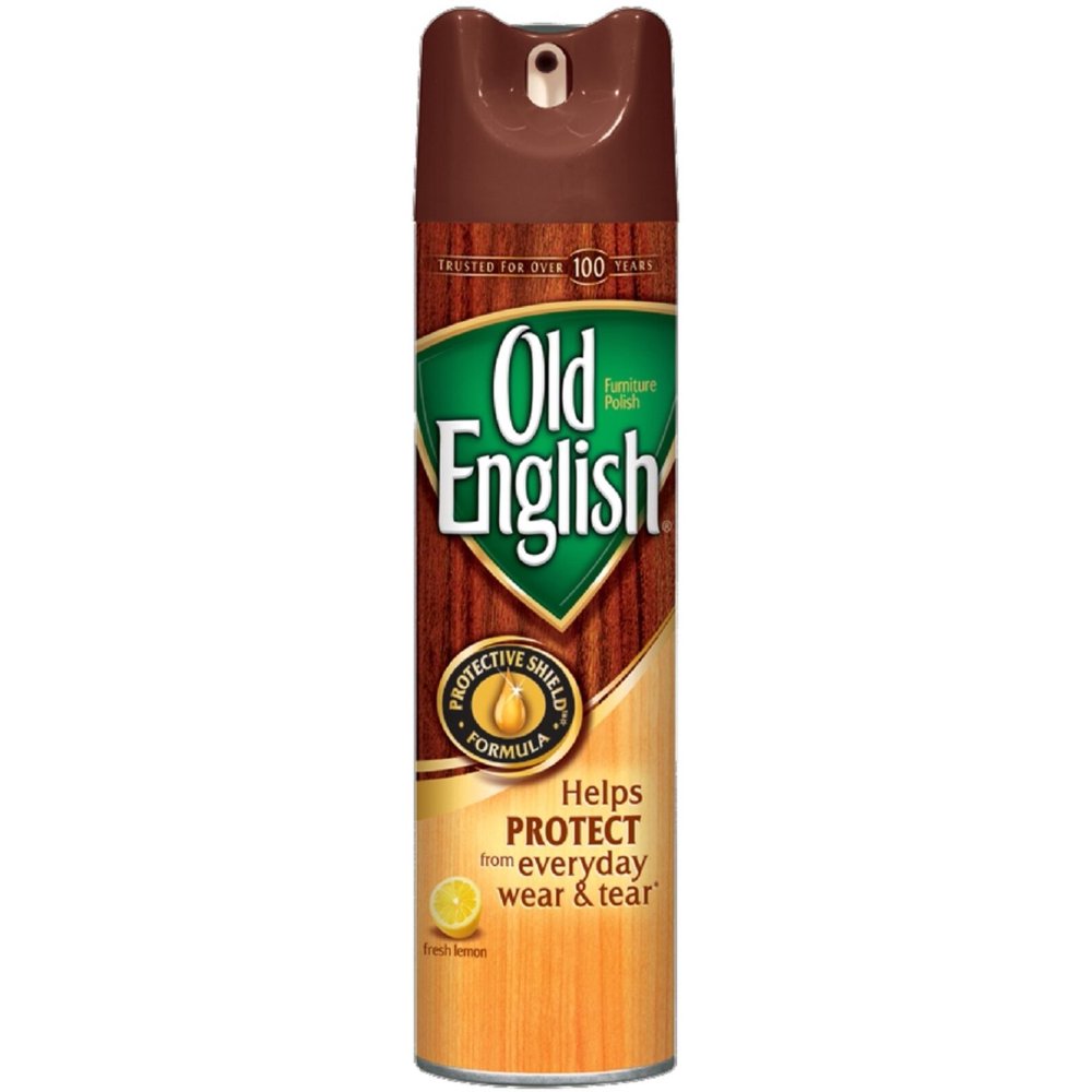 Old English Furniture Polish Spray, Lemon 12.50 oz (Pack of 3