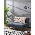 thumbnail image 3 of Red Yellow Spring Floral Pillow Covers King Size, Modern Abstract Art Soft Bed Throw Pillowcases Breathable Cooling Long Lumbar Body Pillow Sham Cover for Bed Sofa 20''x40'', 3 of 7
