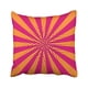thumbnail image 1 of Funda de almohada ABPHQTO Sol Dibujos Animados Retro Rosa y Naranja Pop 45x45 cm, 1 of 1