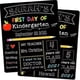 thumbnail image 1 of First Day Of School Board,25 X 30cm Double Sided Back To School Sign,reusable 1st Day Of Preschool/ Kindergarten, 1 of 5