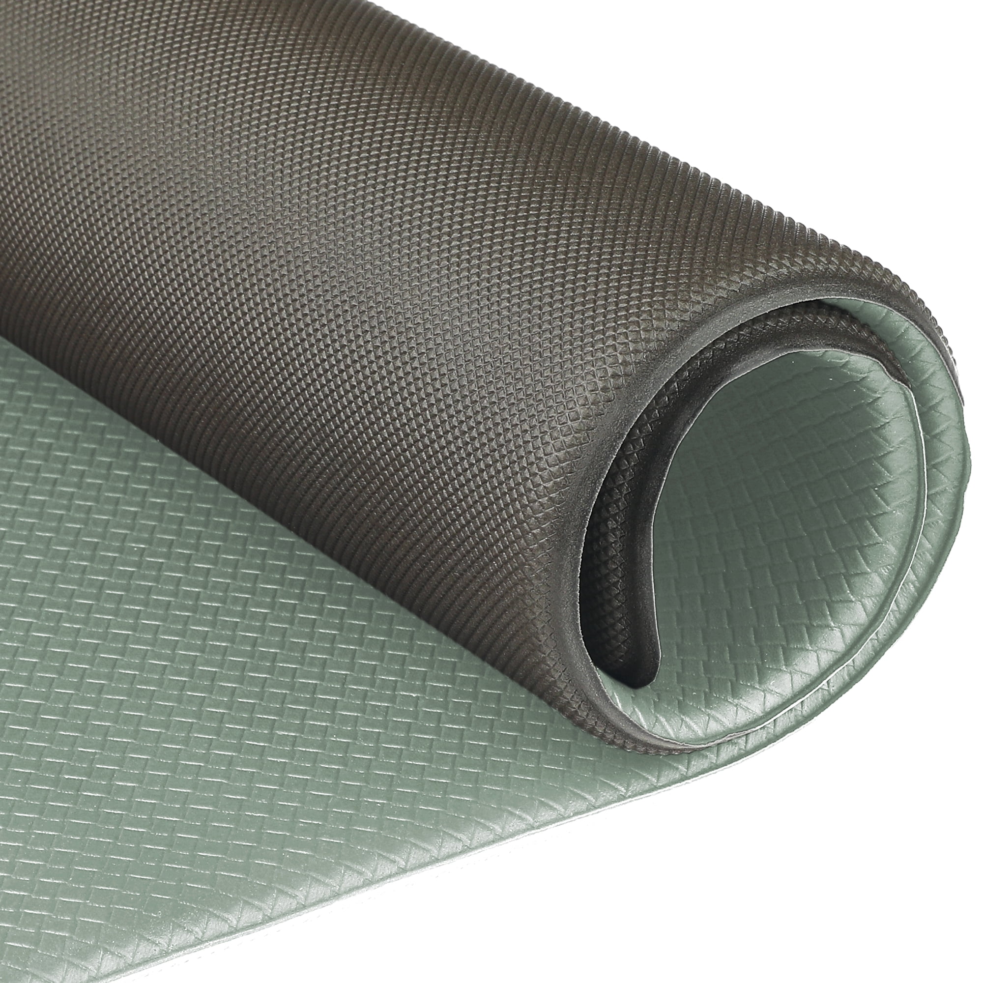 Unique Bargains 1 Piece Kitchen Runner Rug, Waterproof Comfort Solid Color Kitchen Mat Green 18" x 47"