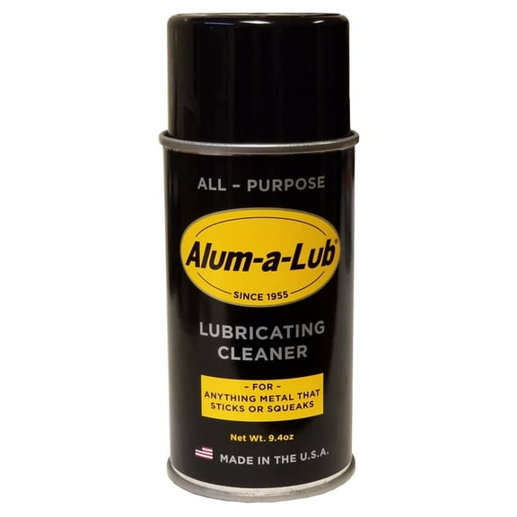 Alum-A-Lub Multi-Purpose Lubricating Cleaner Spray, 9.4 oz, Rust Remover for Metal and Vinyl