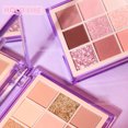 thumbnail image 3 of HOLD LIVE 9 Colors Eyeshadow Palette High Pigmented Glitter Matte Eyes Shadow Portable Pocket Design, 3 of 8
