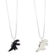 thumbnail image 1 of Collar de dinosaurios lindo regalo de los niños collar de acero de titanio para las mujeres hombres parejas a juego mejor amigo regalos de joyería, 1 of 5