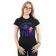 thumbnail image 2 of DC Comics T-Shirt en Coton pour Femmes Adolescentes Titans Go Let's Have The Fun, 2 of 3