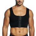 thumbnail image 2 of Maoww Men Chest Shape Vests Male Control Breast Gynecomastia Professional Slimming Tank Top Correct Corset Compressing Compression No.2, 2 of 8