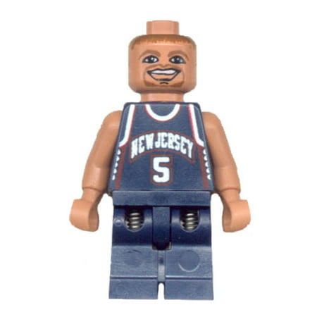 LEGO Minifigure - NBA - JASON KIDD (New Jersey Nets) - Mint Minifig Mini (Jason Kidd Best Moves)