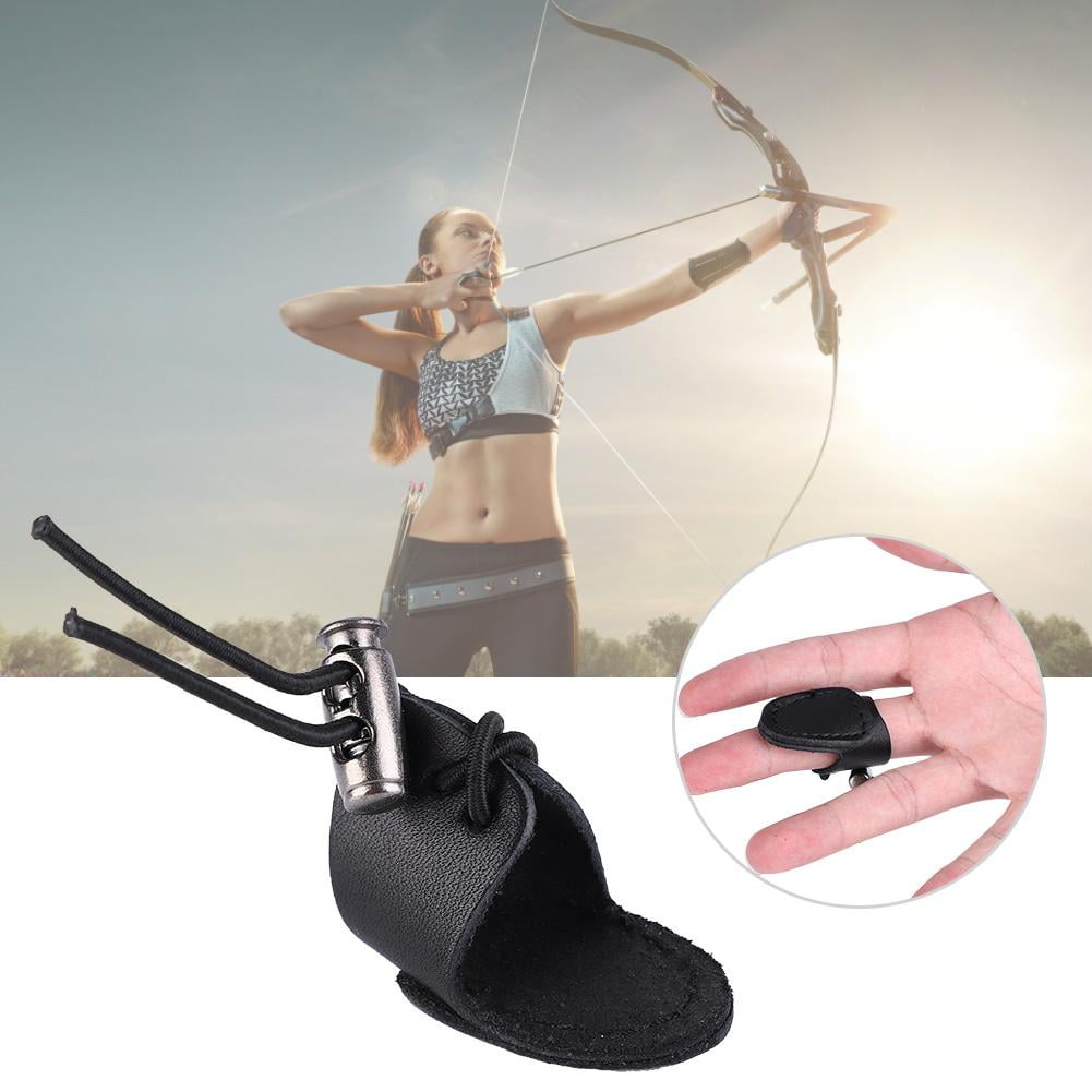 OTVIAP Archery Finger Guard,Archery Glove Hunting Thumb Finger Guard