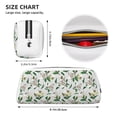 thumbnail image 3 of Uemuo Lilies Flowers Printed Leather Pencil Case, Pencil Pouch, Portable Pencil Bag, Pen Case for& Office, 3 of 7