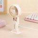 thumbnail image 1 of Mini Portable Rechargeable Handheld Fan Battery-powered Fan Suitable For Women's Travel Makeup Outdoor And Indoor Use, 1 of 7