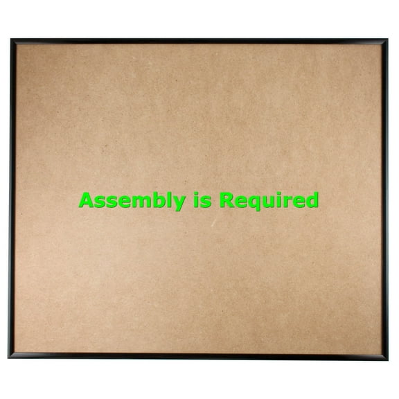 Quadro Frames 21x22 inch Picture Frame, Black, Style P375-3/8 inch Wide Molding