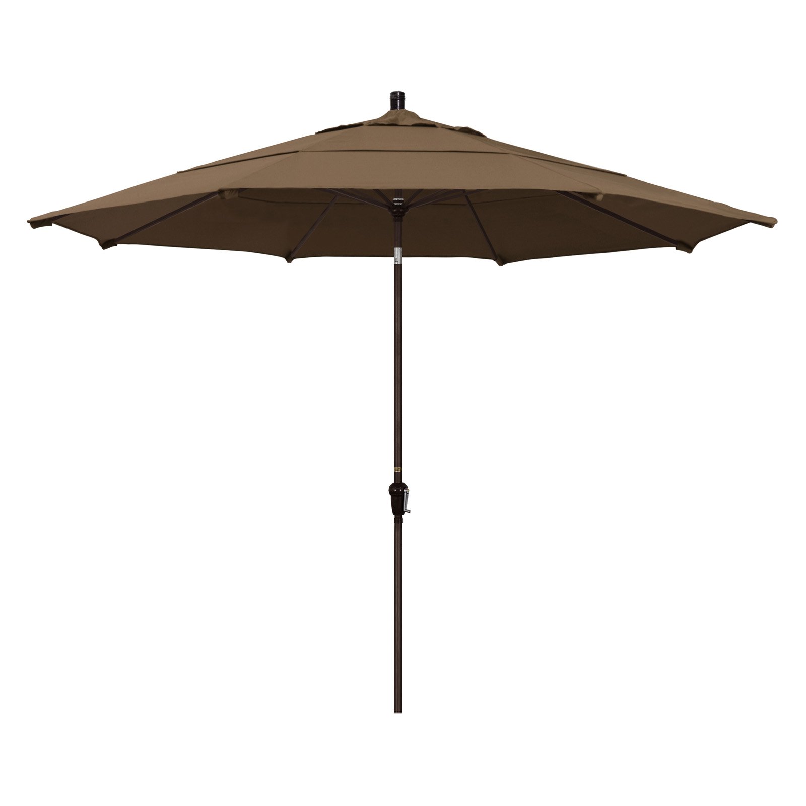 California Umbrella 11 ft. Aluminum Auto Tilt Patio Umbrella