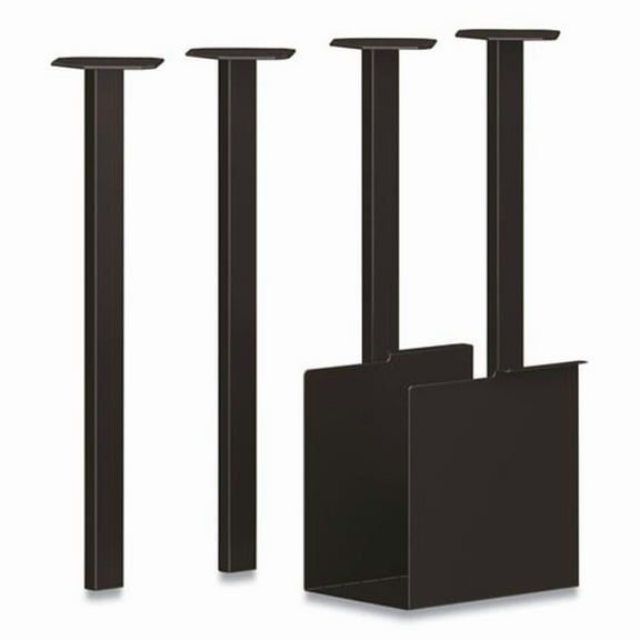 HON  Coze U-Stage Leg Black - Pack of 4