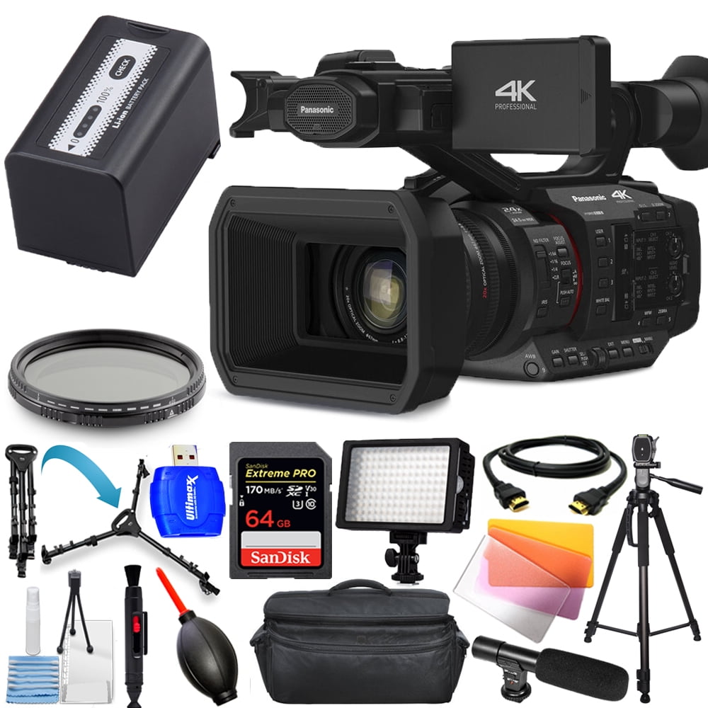 Panasonic4K HC-X2/HC-X20 その他セット売り Panasonic HC-X20 4K WiFi Mobile Camcorder - Remote Control