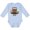 AE-Light Blue, variant on Inktastic Happy Groundhog Day- Cute Boys or Girls Long Sleeve Baby Bodysuit