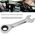 thumbnail image 4 of Steel Ratchet Spanner, 13 Point Box End 13mm Ratcheting Wrench  For Home, 4 of 8