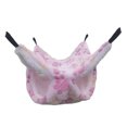 thumbnail image 1 of Billuyoard Juguetes colgantes de tela para ratas, juguetes divertidos e interactivos para hámsteres, ratas y loros, y cálido escondite de Hábitats y jaulas para animales pequeños Pies rosas 30*30, 1 of 6
