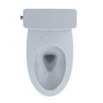 thumbnail image 6 of TOTO® Drake® Two-Piece Elongated Dual Flush 1.28 and 0.8 GPF DYNAMAX TORNADO FLUSH® Toilet with CEFIONTECT®, Cotton White - CST746CEMG#01, 6 of 8
