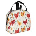 thumbnail image 2 of Honeii Flower Chicken Print Lunch Bag Women, Lunch Box Lunch Bag for Women Adult Men, Small Leakproof Cute Lunch Tote Large Capacity Reusable, 2 of 8