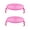 Hot Pink, variant on Claerance Rack Under $5 2 Pack Microwave Folding Tray Microwave Stacker Cooker 2 Tier Microwave Plate Stacker Microwave Heating Layered Tray with Foldable Handles for Bowls Water Cups