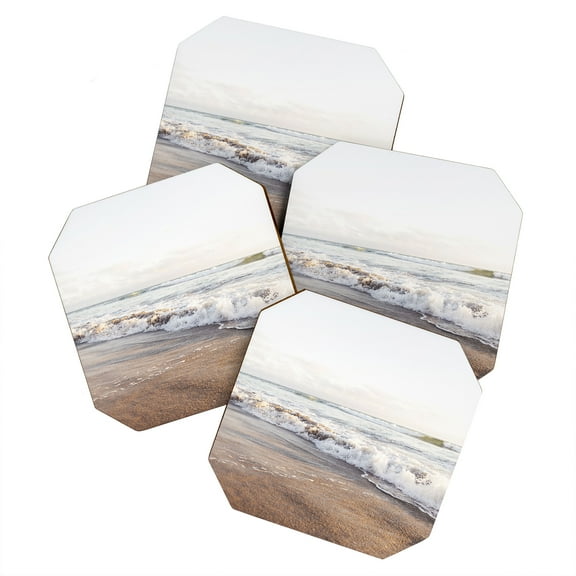 Society6 Bree Madden Simple Sea Set of 4 Coasters