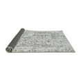 thumbnail image 2 of Ahgly Company Indoor Square Abstract Gray Modern Area Rugs, 6' Square, 2 of 4