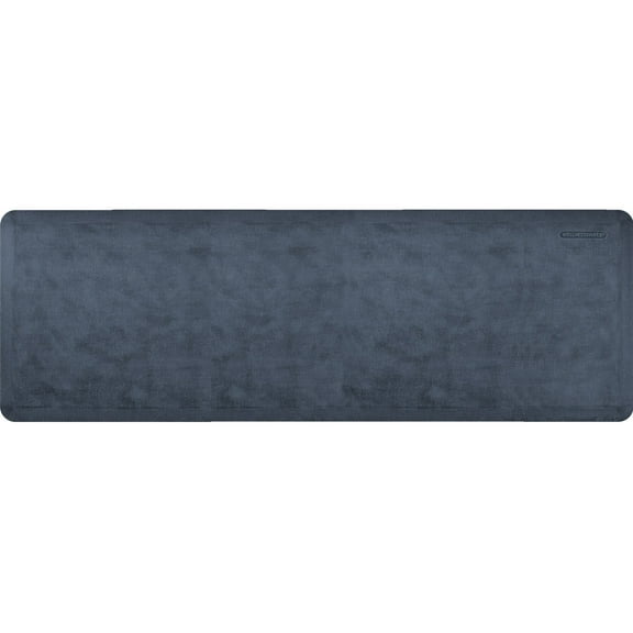 WellnessMats Estates Linen Anti-Fatigue Mat, Lagoon, 72" by 24"