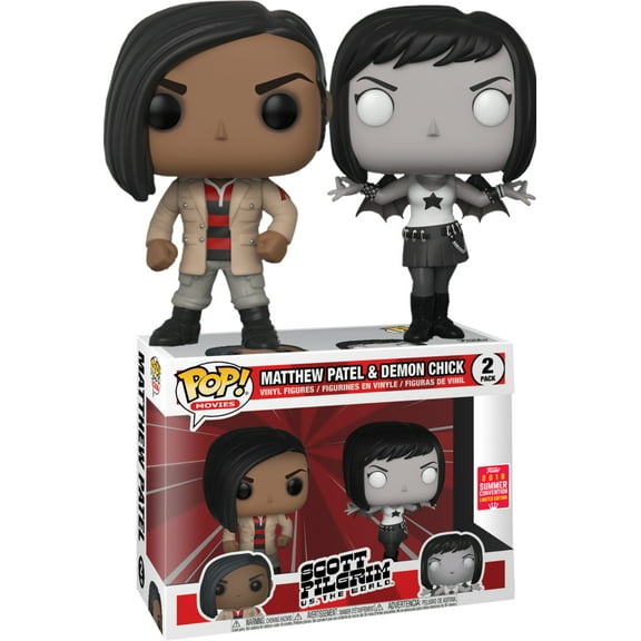 Funko Pop!Movies Collectible Vinyl Figures, Scott Pilgrim vs. the World Matthew Patel, 2 Count