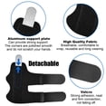 thumbnail image 3 of EcoNesxp 4pcs Finger Support Bracket Finger Stabilizer Finger Joint Fixer for Fractured Finger Correction Arthritis Finger Joint Fixation Pain Relief Pieces Finger Support Bracket Finger Stabilizer F, 3 of 5