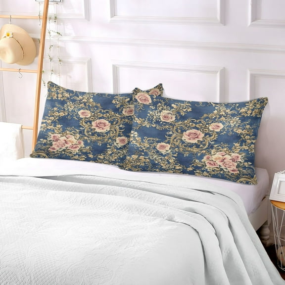 Pillow Case Plush Pillow Damask Of Floral Case standard size/King size/Queen size Bed Pillow Pillowcases