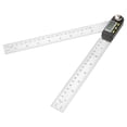 thumbnail image 1 of Sonew Angle Finder Ruler, Digital Angle Finder,0-200mm Stainless Steel Electronic Protractor Digital Goniometer Angle Finder Miter Gauge Ruler, 1 of 8