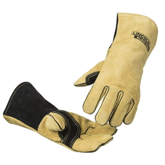 Lincoln Electric K4082-L Heavy Duty MIG Stick Welding Glove, Large