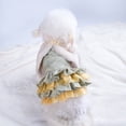 thumbnail image 5 of Elegant Princess Lace Dress Silky Tutu Queen Style with Bowknot for Small, Extra Small Dog Teddy, Pug, Chihuahua, Shih Tzu, Yorkshire Terriers, 5 of 8