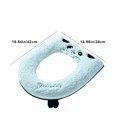 thumbnail image 2 of Clearance! Tunhigl Zipper Model Toilet Seat Household Embroidery Sitting Washer Toilet Seat Cover Cute Washer Four Seasons Universal Toilet Seat, 2 of 6