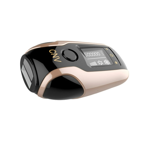 CNV Adjustable Intensity Laser Device - Ice Roller Cooling for Women’s Painless At-Home Hair Removal
