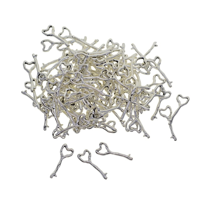 100 Piezas Colgantes Decoración Corazón Sunnimix Mini Colgantes de Pata de Gato de Moda